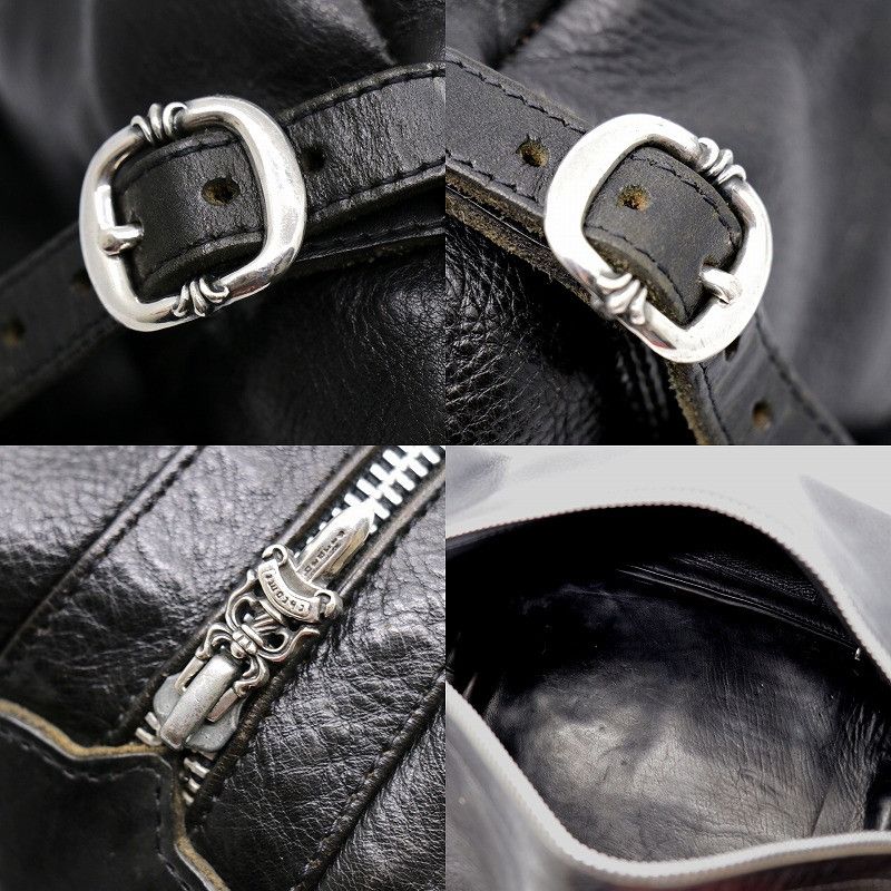 Chrome Hearts Chrome Hearts Leather Toiletry Bag Size ONE SIZE - 2 Thumbnail