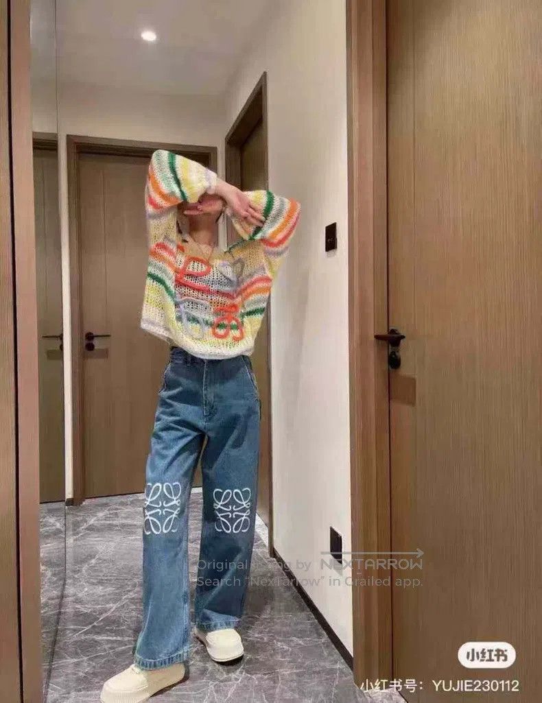 Loewe Loewe Loose Sweater, Bright Beautiful Girl Size XS / US 0-2 / IT 36-38 - 6 Thumbnail