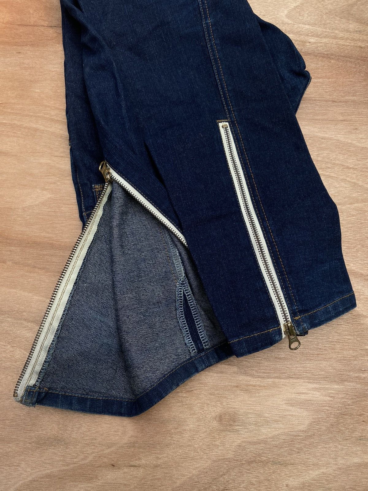 Japanese Brand × PPFM PPFM Japan Bondage Punk Skinny Denim Jeans Size 34 Size US 34 / EU 50 - 10 Thumbnail