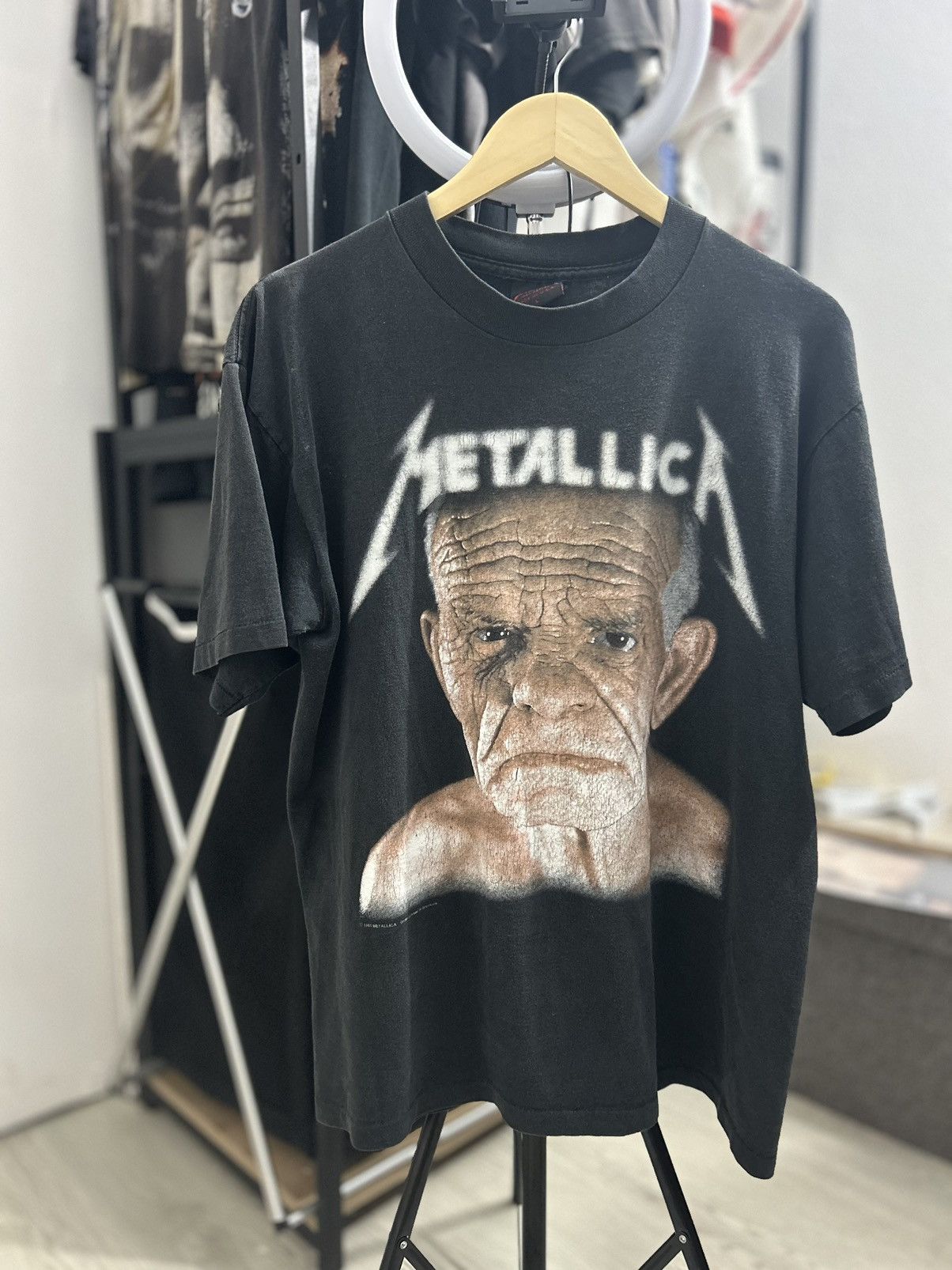 Metallica × Vintage Metallica enter sandman 90 | Grailed