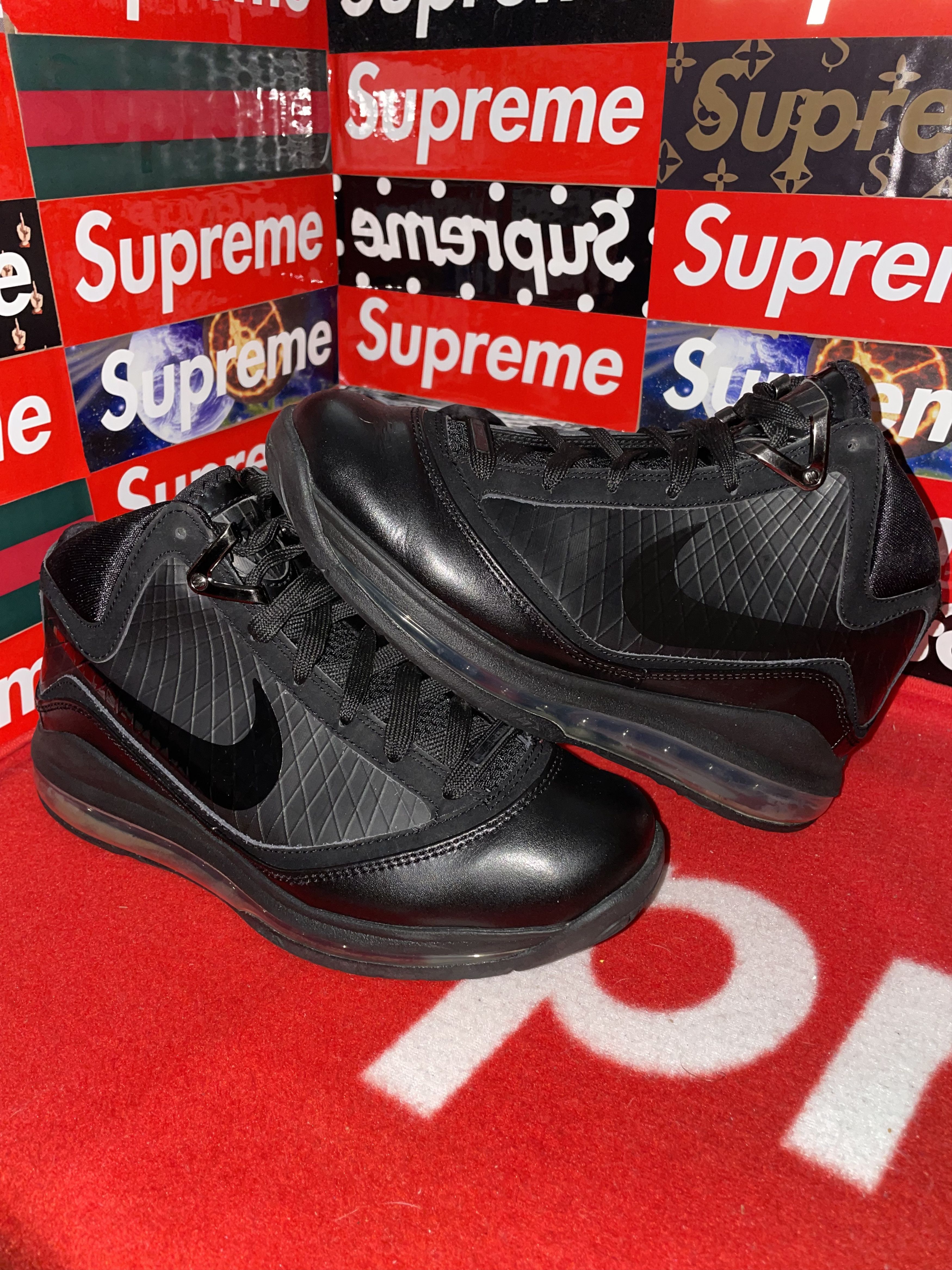Nike Nike Air Max Lebron 7 GS 'Phantom' 375793-001 size 5.5y Size US 5.5 / EU 38 - 1 Thumbnail