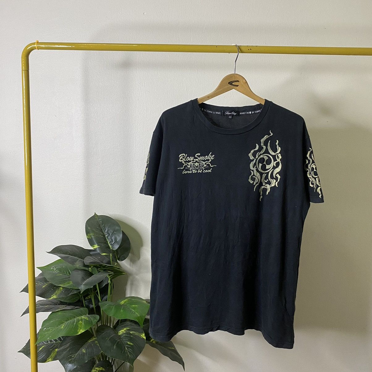 Affliction Blow Smoke Affliction Ed Hardy Karakuri Tamashii Style Tee Size US L / EU 52-54 / 3 - 4 Thumbnail