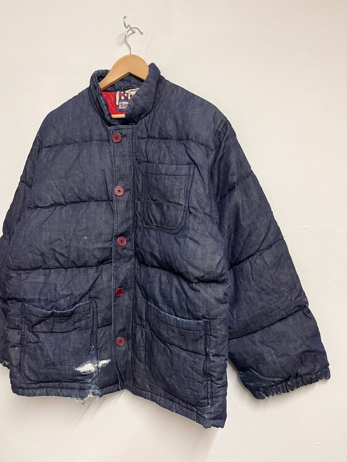 Blue Blue Japan 💥COLLECTORS ITEM💥BLUE BLUE JAPAN X HR MARKET INDIGO DENIM Size US L / EU 52-54 / 3 - 3 Thumbnail