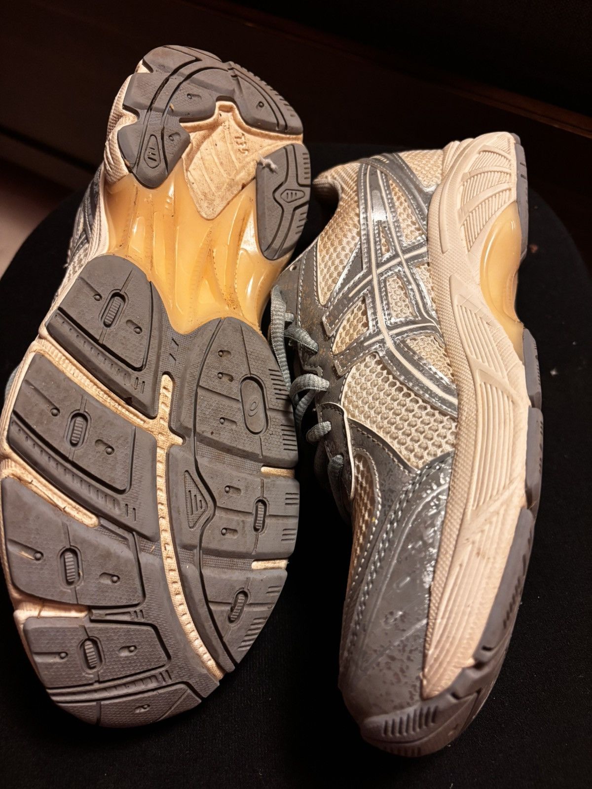 Asics Asics 2160 Cream/Pure silver Size US 9 / EU 42 - 3 Thumbnail
