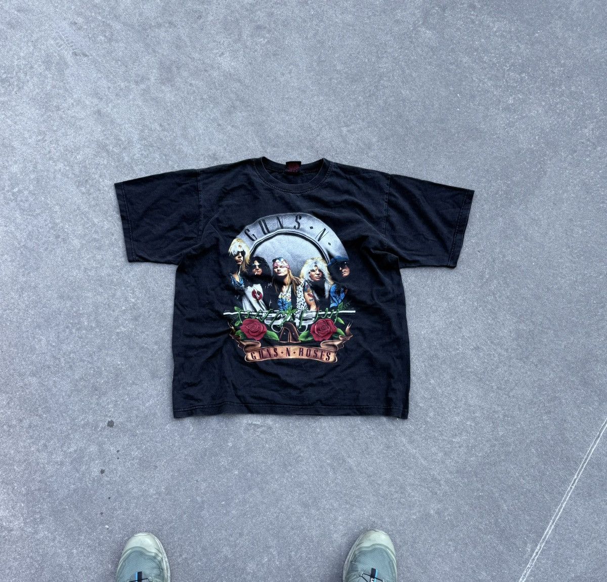 Band Tees × Vintage Vintage Guns N’Roses y2k rare punk rock opium streetwear tee Size US XL / EU 56 / 4 - 1 Thumbnail