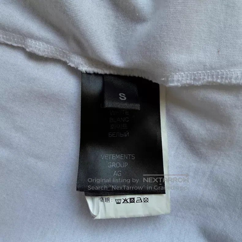 Vetements VETEMENTS short sleeves Size US S / EU 44-46 / 1 - 5 Thumbnail