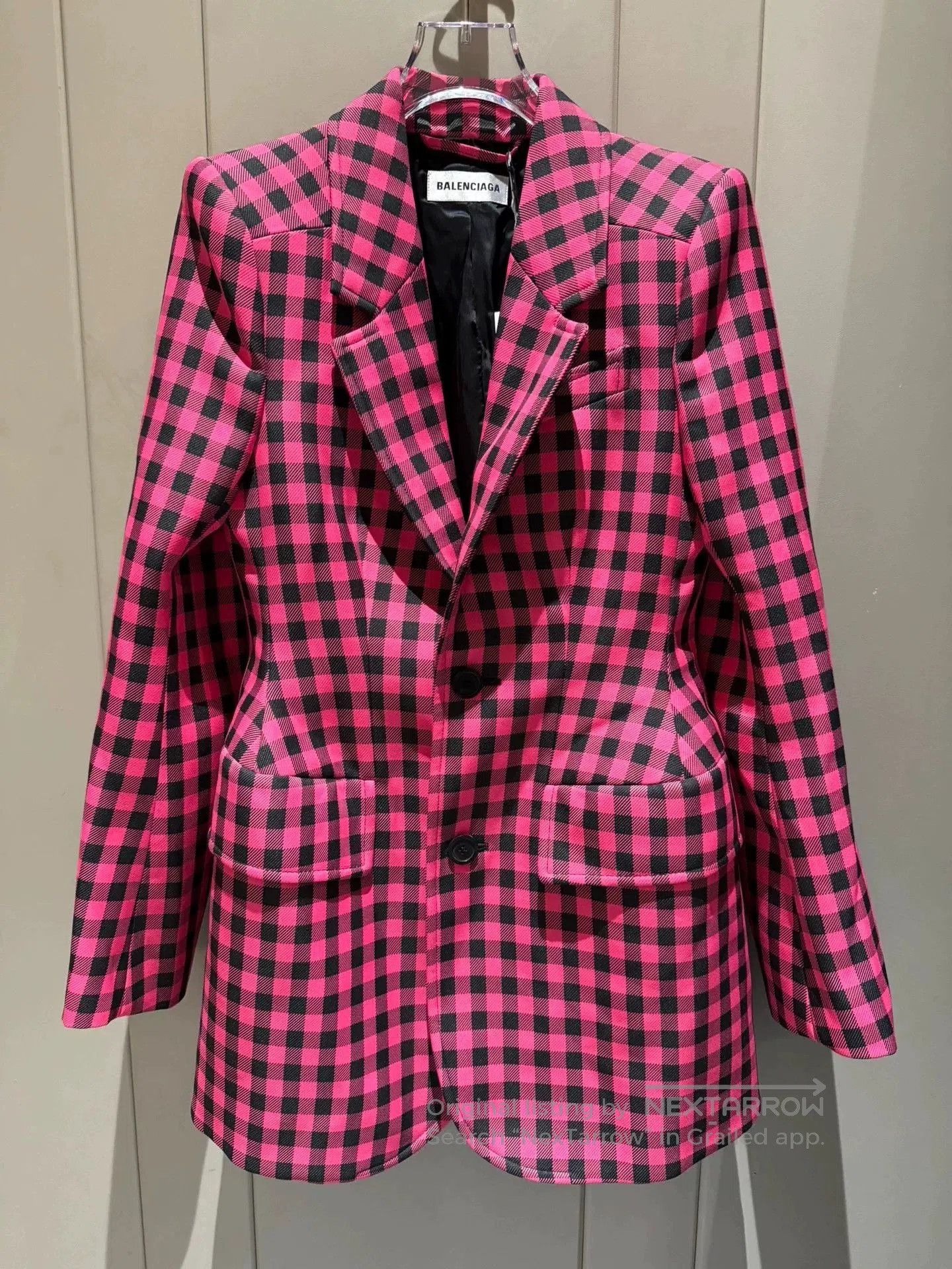 Balenciaga Balenciaga Long Sleeve Lapel Blazer. Size XS / US 0-2 / IT 36-38 - 1 Thumbnail