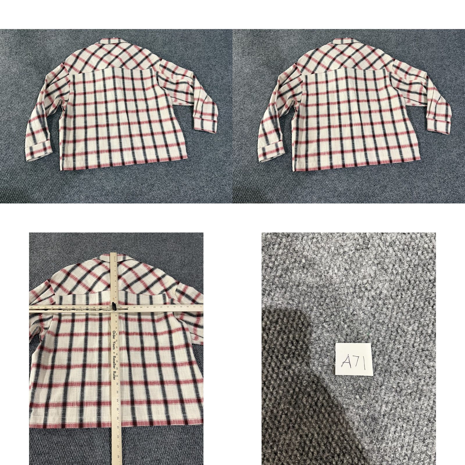 Zara ZARA Jacket Womens S White Plaid Flannel Button Front Shacket, Lightweight Cotton-Blend, Relaxed Fit, Casual, Fall Spring Size S / US 4 / IT 40 - 8 Thumbnail