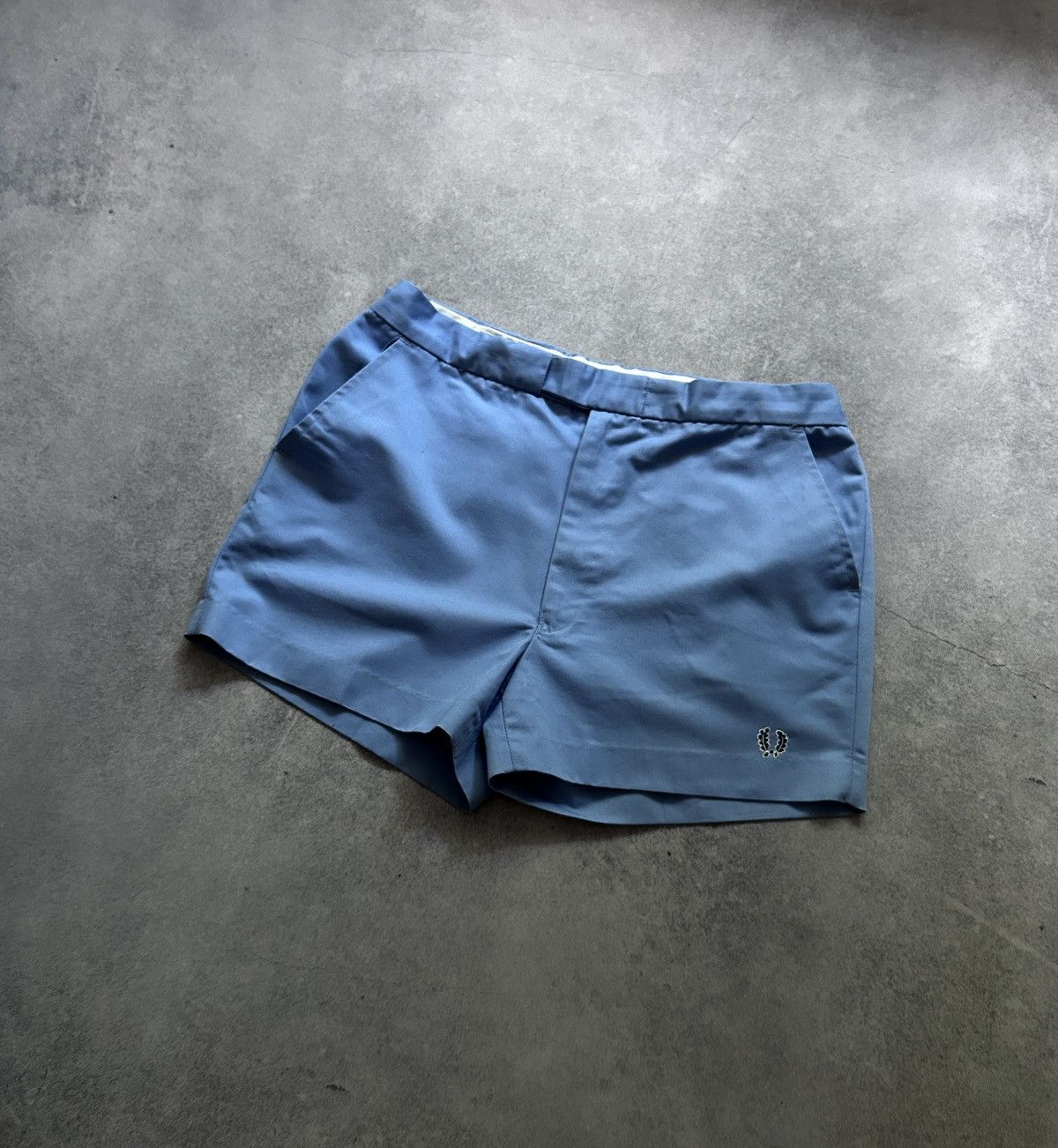 Fred Perry × Vintage Vintage Fred Perry blue tennis shorts very rare 90s casual Size US 31 - 1 Thumbnail