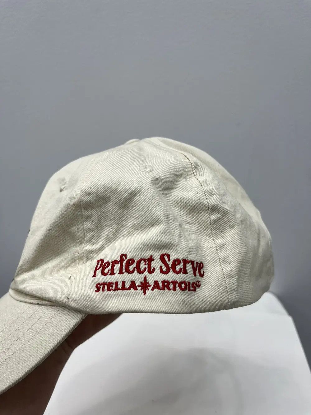 Vintage Vintage Stella Artois Perfect Serve Hat Cap Size ONE SIZE - 2 Thumbnail