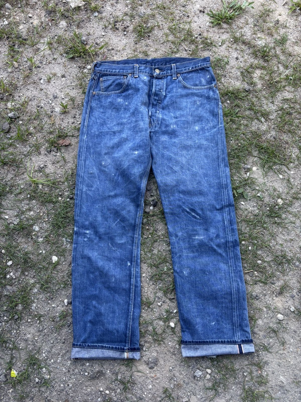 Levi's Levis 501xx (LVC) Made In USA Selvedge Jeans Size US 36 / EU 52 - 1 Thumbnail