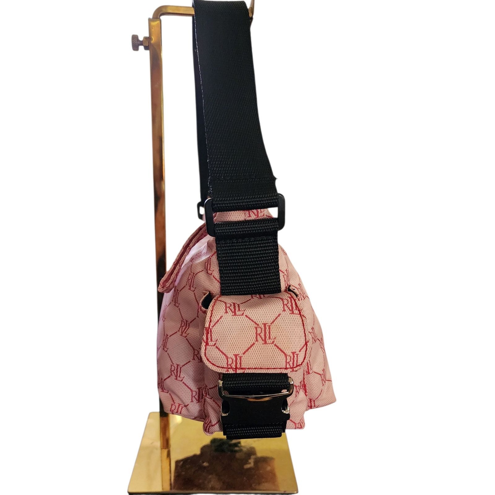 Ralph Lauren Vintage Ralph Lauren pink nylon shoulder bag Size ONE SIZE - 4 Thumbnail
