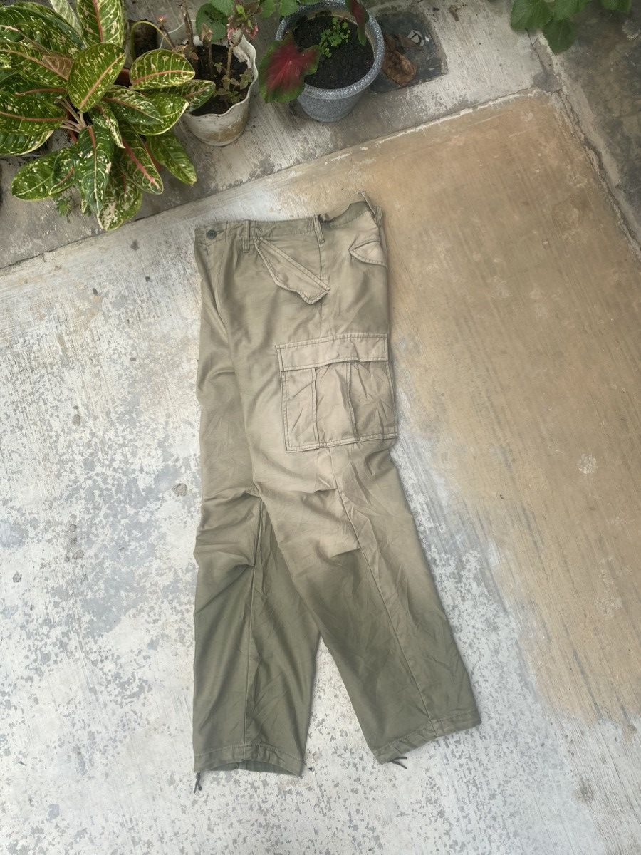 Japanese Brand Back Number Sun Faded M-65 Cargo Pants Size US 32 / EU 48 - 3 Thumbnail