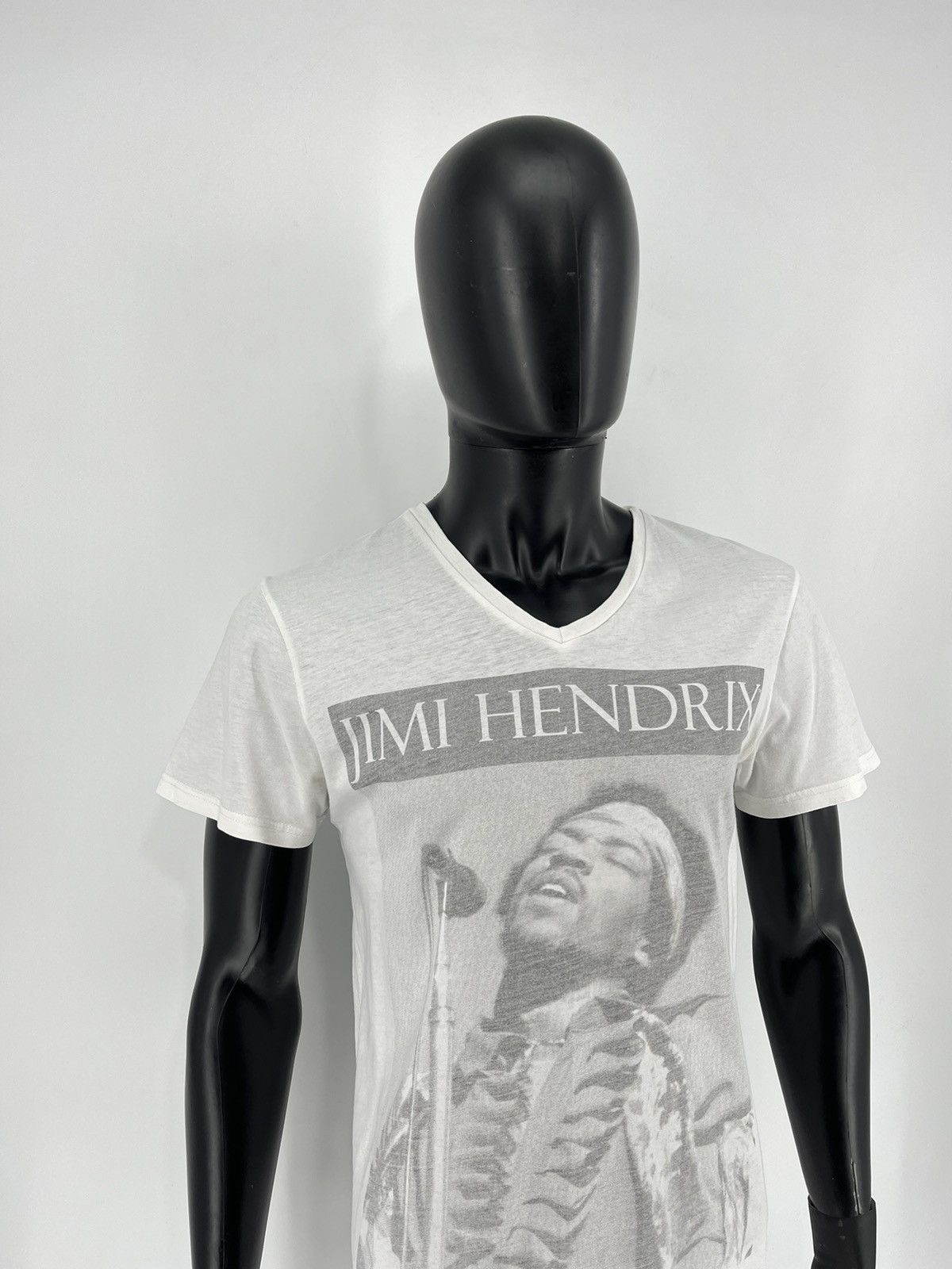 Band Tees × Jimi Hendrix Vintage Y2K Jimi Xendrix Band Rock Tee T Shirt White Size US L / EU 52-54 / 3 - 3 Thumbnail