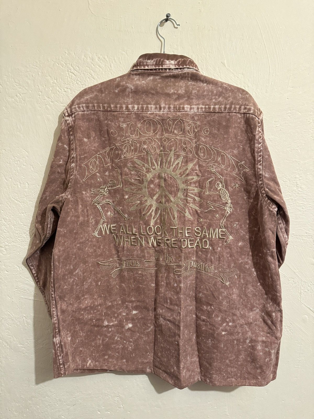 CHNGE Vintage-Inspired Pink Long Sleeve Button-Up Size US M / EU 48-50 / 2 - 2 Thumbnail