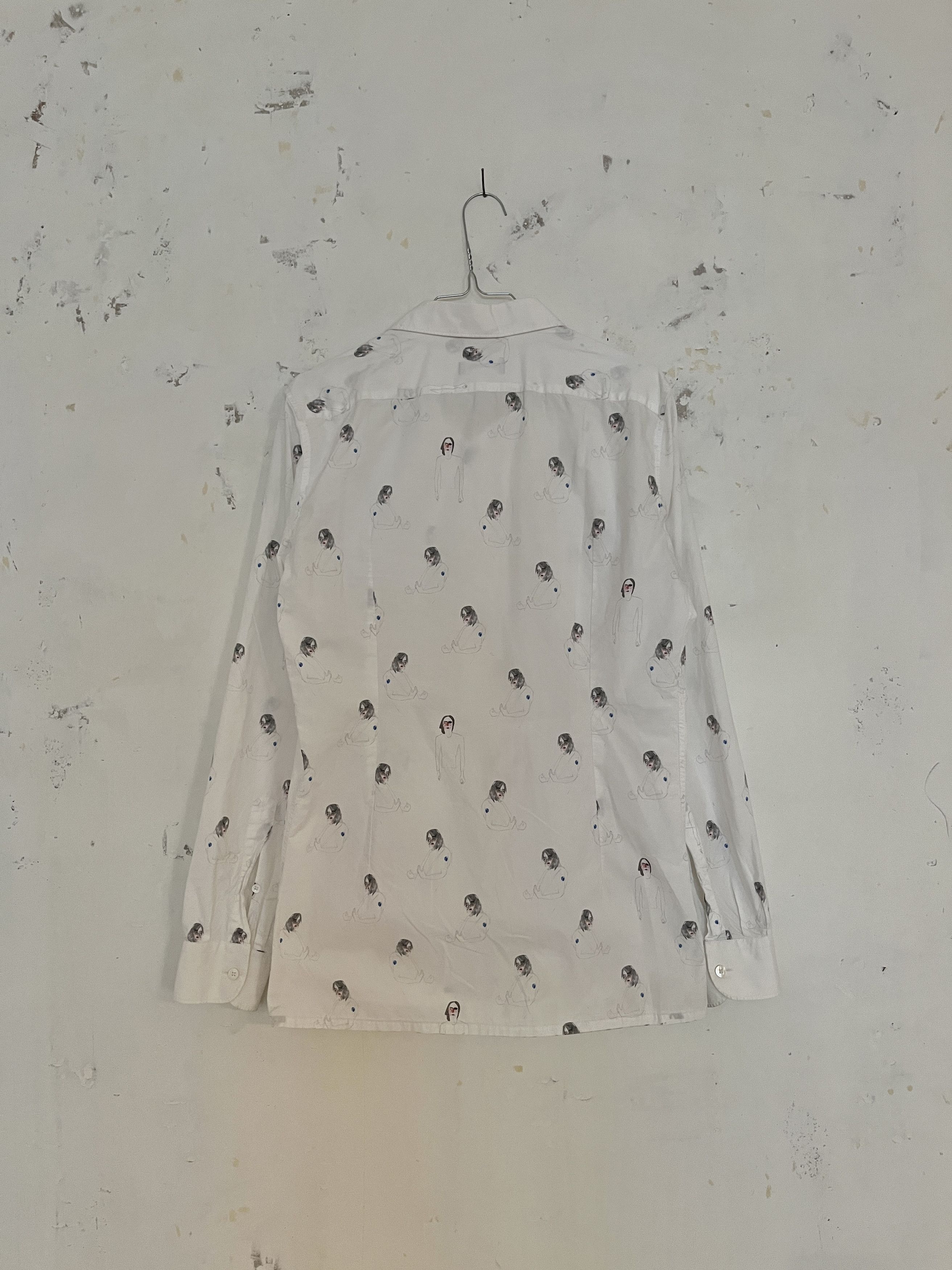 Raf Simons SS15 Guitar Boy Print Shirt Size US S / EU 44-46 / 1 - 2 Thumbnail