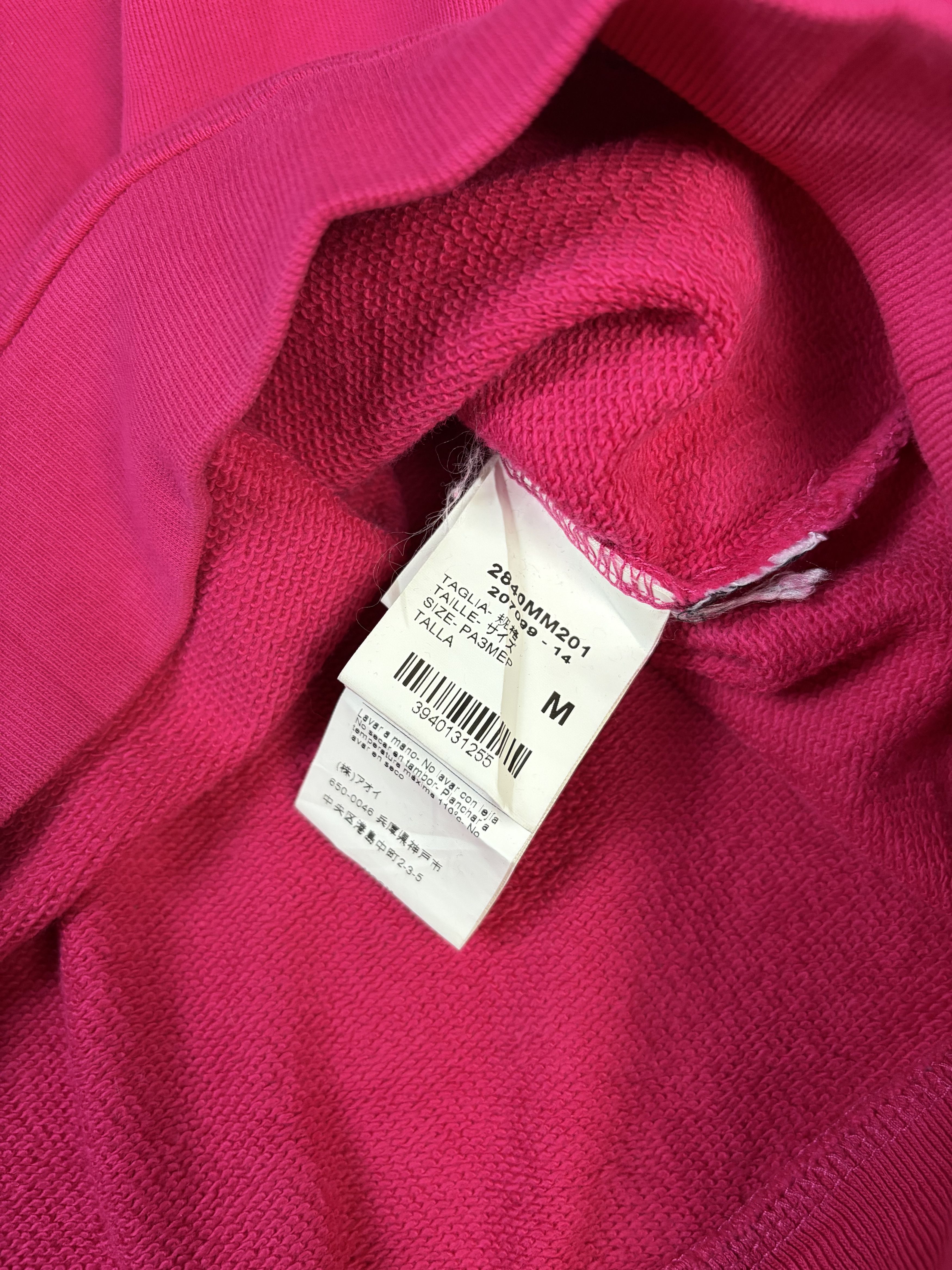 MSGM MSGM Pink Sweatshirt Centre Logo Made in Italy Size M / US 6-8 / IT 42-44 - 8 Thumbnail