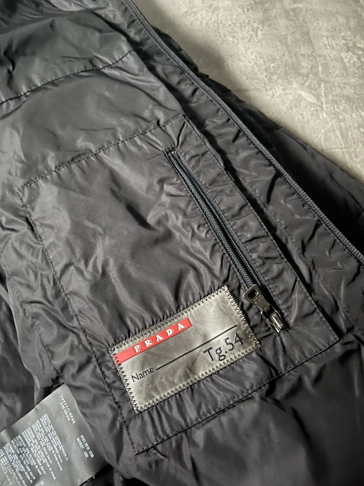 Prada Prada linea rossa tab light jacket black rare Size US L / EU 52-54 / 3 - 17 Thumbnail