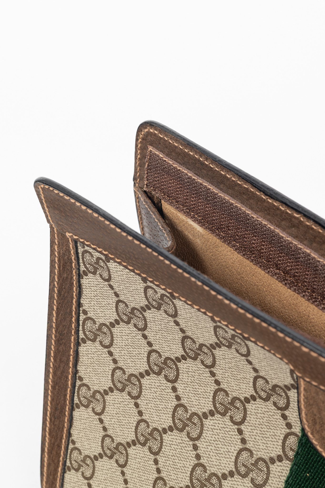 Gucci Gucci Accessory Collection GG Canvas Web Oversized Clutch Size ONE SIZE - 8 Thumbnail