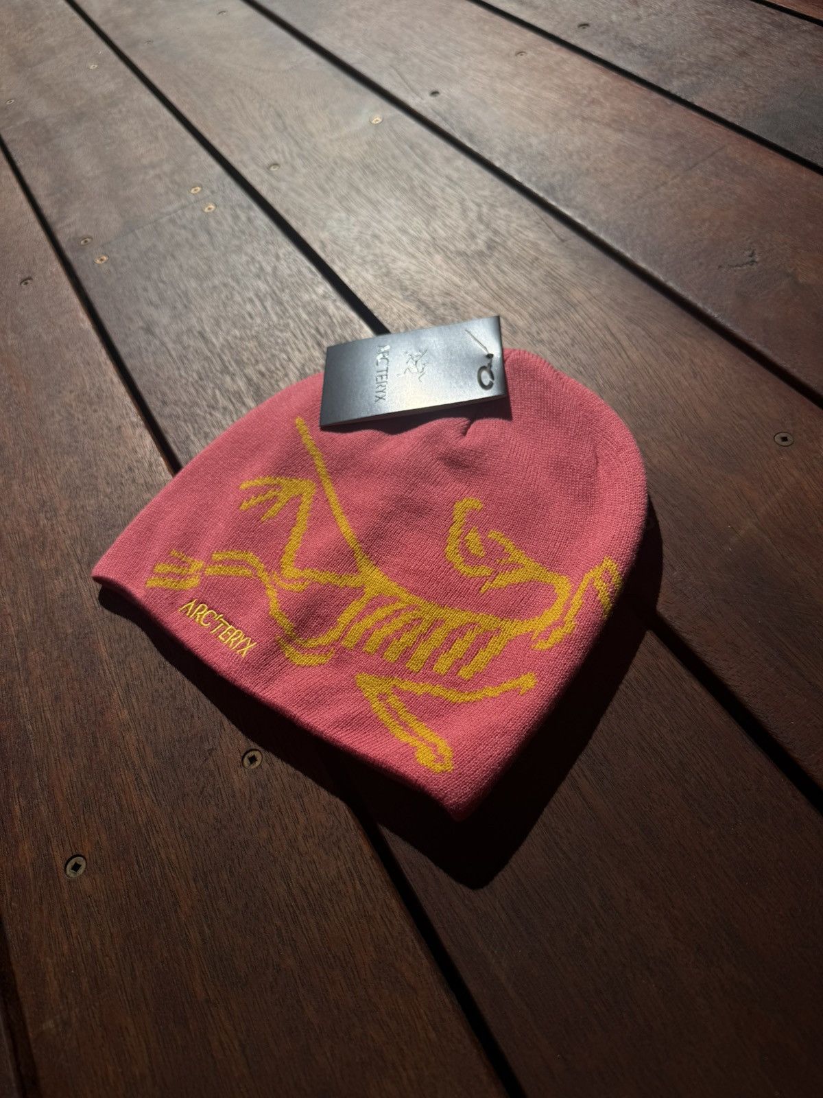 Other Bird Logo Beanie - Pink & Yellow Size ONE SIZE - 2 Thumbnail