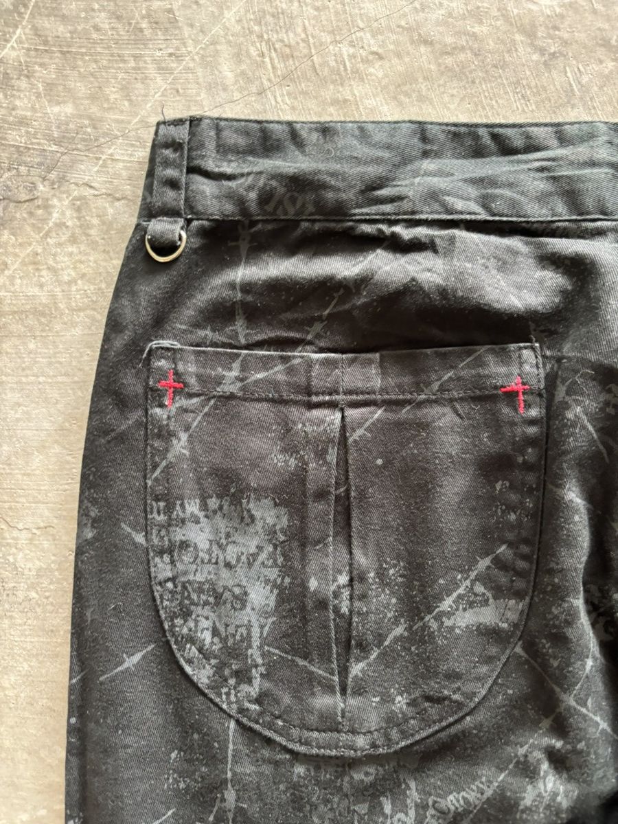 Sex Pot ReVeNGe CRAZY FLARE BONDAGE SEDITIONARIES JAPAN MAD PUNKS SKULL POEM Size US 30 / EU 46 - 16 Thumbnail