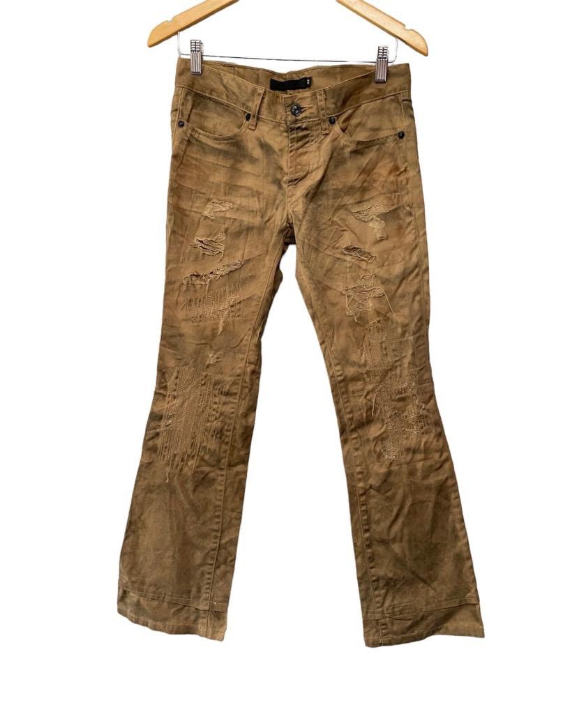 GOSTAR DE FUGA Fuga distressed flared pants Size US 29 - 3 Thumbnail