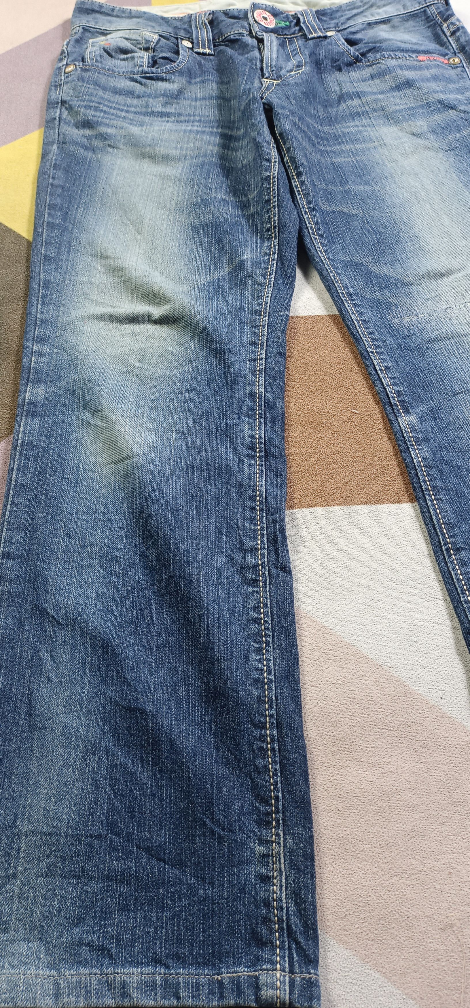 Edwin × If Six Was Nine Vintage🔥Edwin Exclusive Vintage Distressed Jeans Size 32" / US 10 / IT 46 - 4 Thumbnail