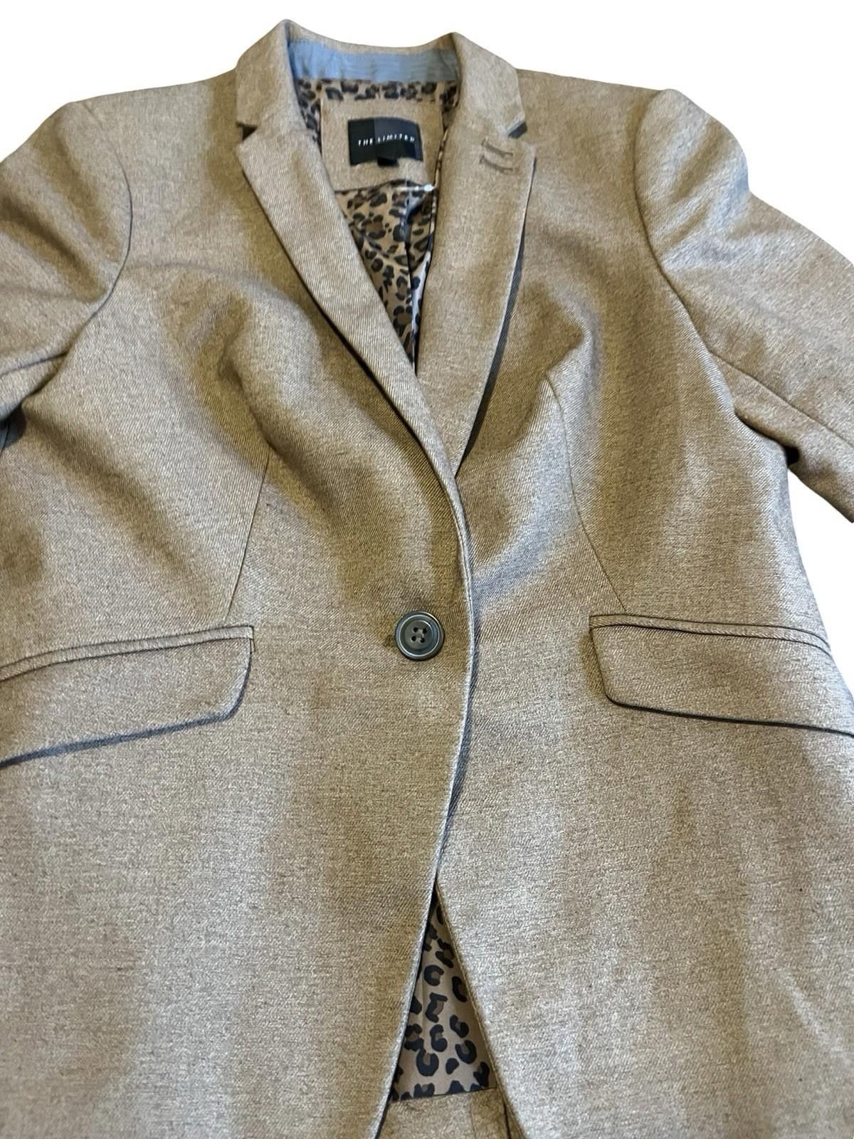 Other THE LIMITED Tan Blazer (S) Single Button Size S / US 4 / IT 40 - 4 Thumbnail