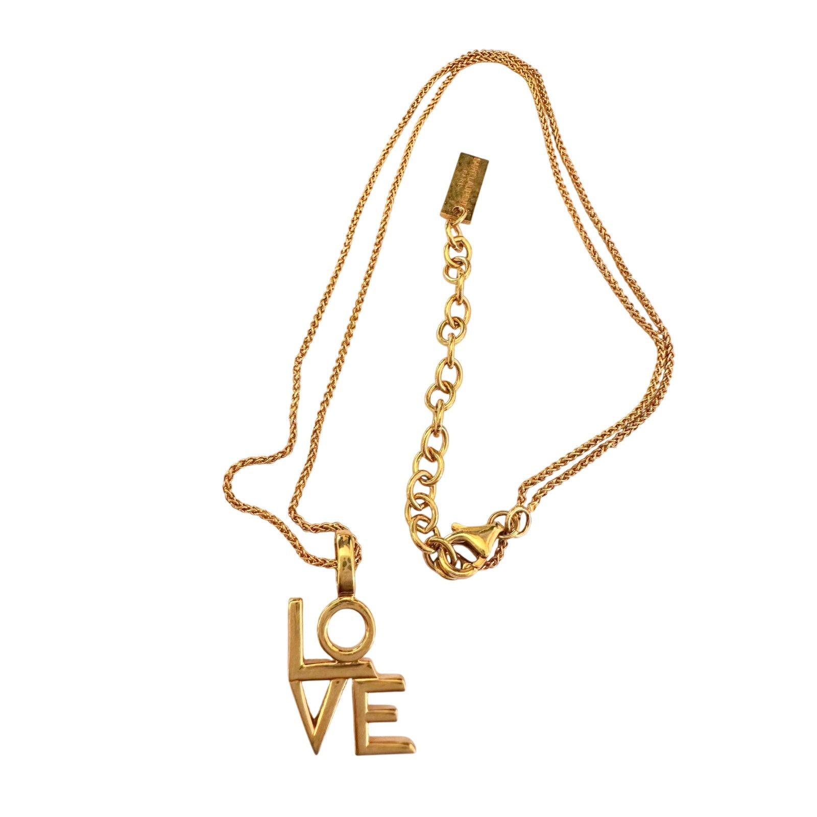 Yves Saint Laurent Yves Saint Laurent LOVE Necklace Size ONE SIZE - 9 Thumbnail