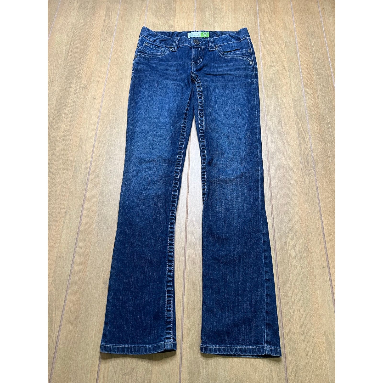 Aeropostale Y2K Aeropostale Bayla Skinny Denim Sz 7/8 Reg Low Rise Size 30" / US 8 / IT 44 - 2 Thumbnail