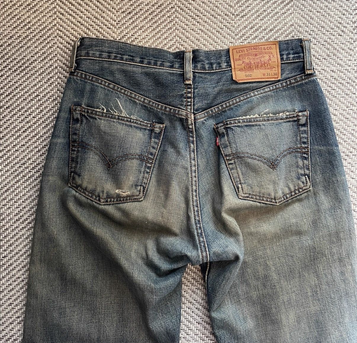 Levi's Levi's 502 XX BIG E Jeans K24 Size US 36 / EU 52 - 3 Thumbnail