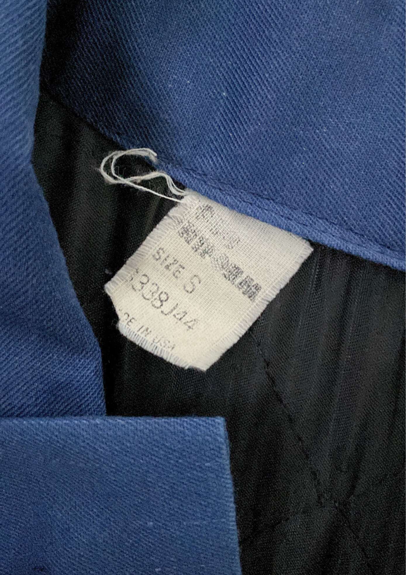 Vintage Vintage Todd Uniform Sun Faded Blue Work Jacket Made in USA Size US S / EU 44-46 / 1 - 5 Thumbnail