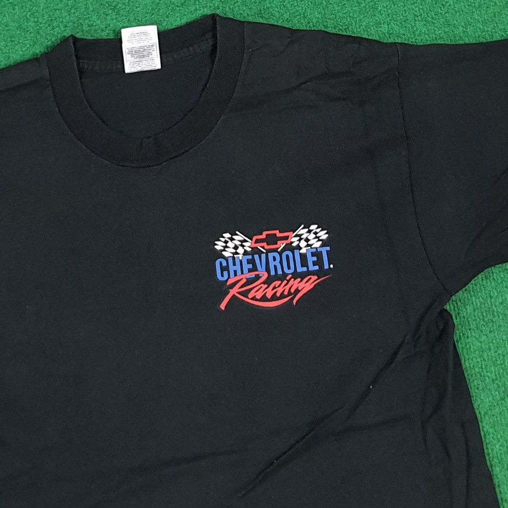 Fruit Of The Loom Vintage 90s Chevrolet Racing Single Stitch Tshirt C285N26 Size US M / EU 48-50 / 2 - 6 Thumbnail