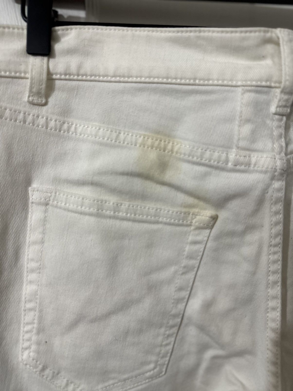 Saint Laurent Paris FW16 White Skinny Denim Size US 31 - 6 Thumbnail