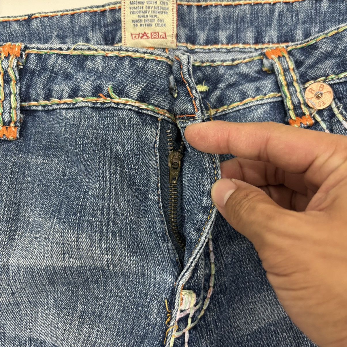 True Religion Y2K True Religion Billy Jeans Size US 32 / EU 48 - 7 Thumbnail