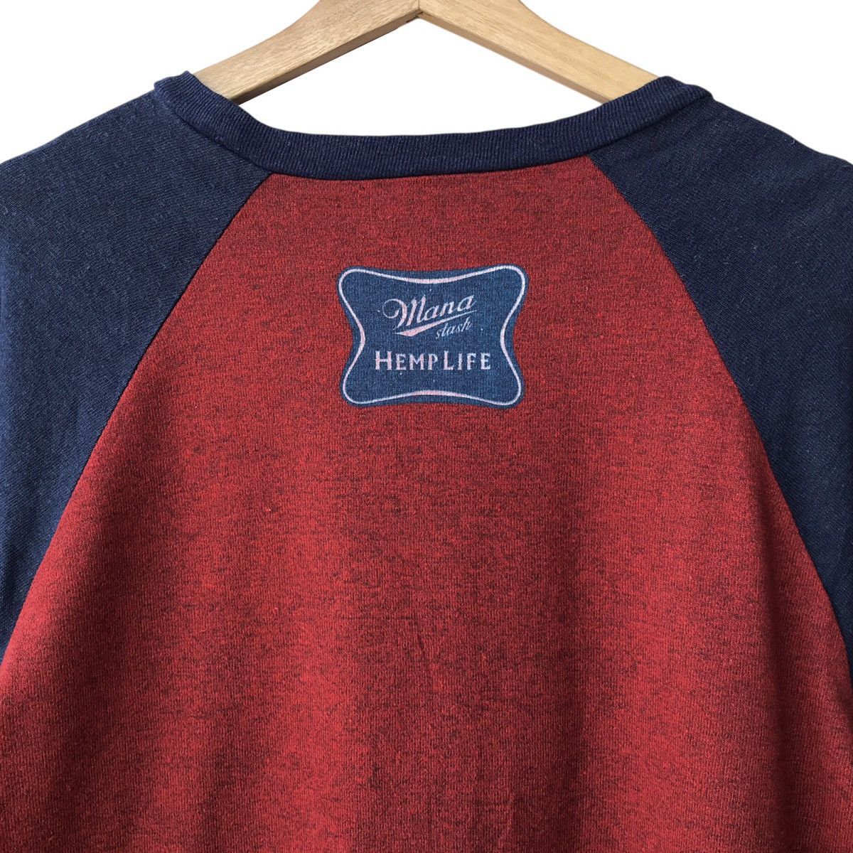 Manastash Manastash Seattle Cannabis Hemp Raglan Outdoor Tee Size US L / EU 52-54 / 3 - 4 Thumbnail