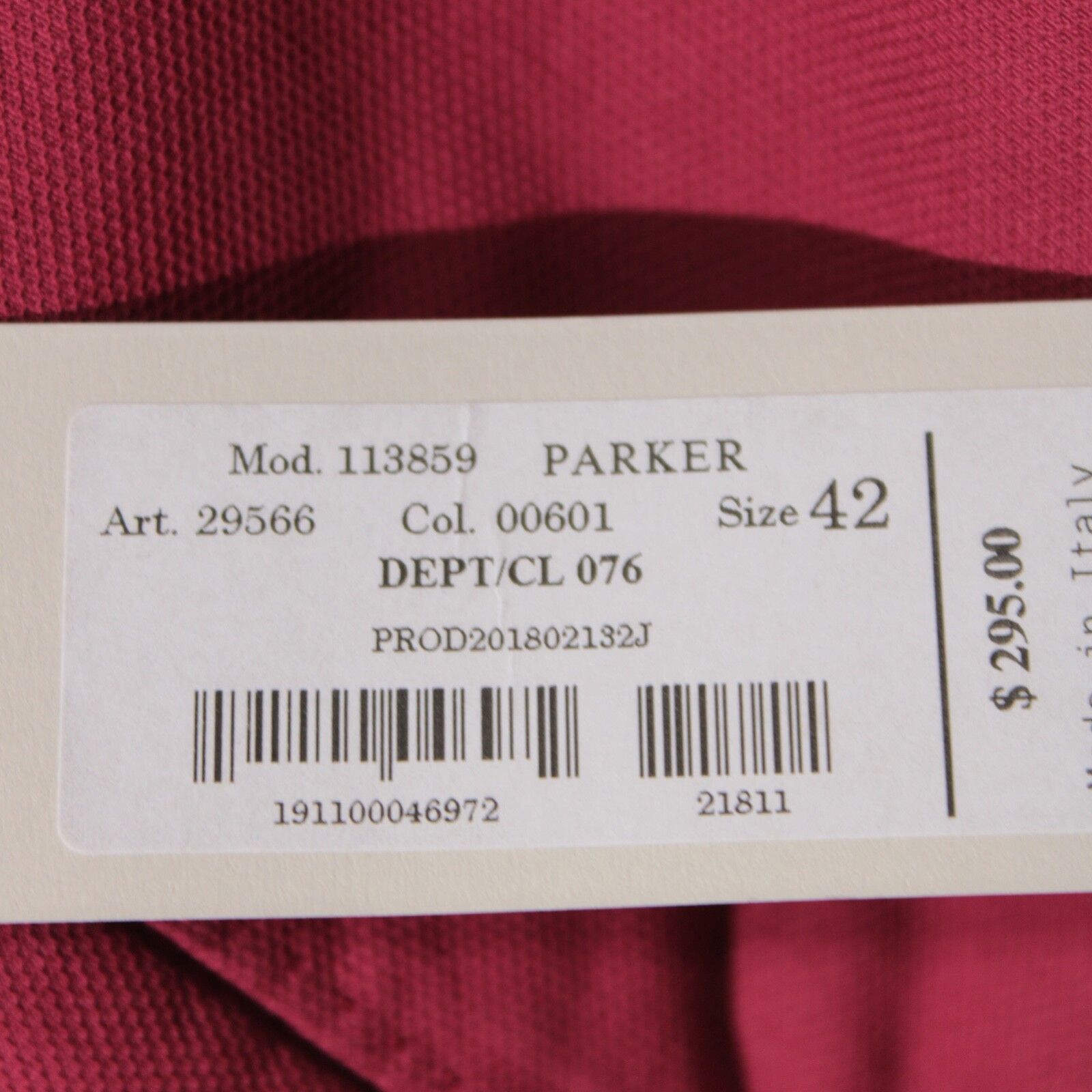 Zanella Zanella New with tags Chino Size 42 US In Red Size US 42 / EU 58 - 4 Thumbnail