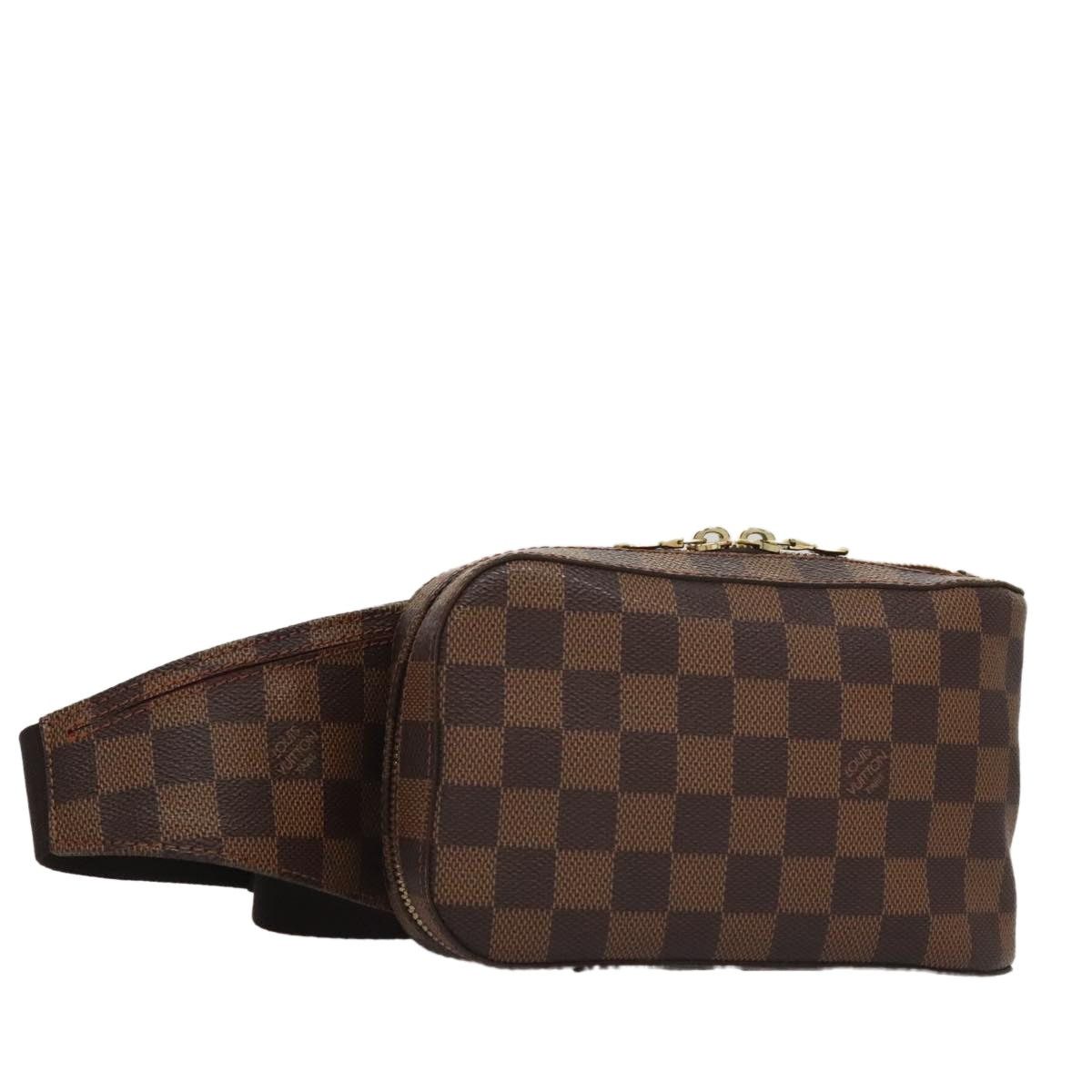 Louis Vuitton Damier Ebene Geronimos Shoulder Bag N51994 in Brown, Women's