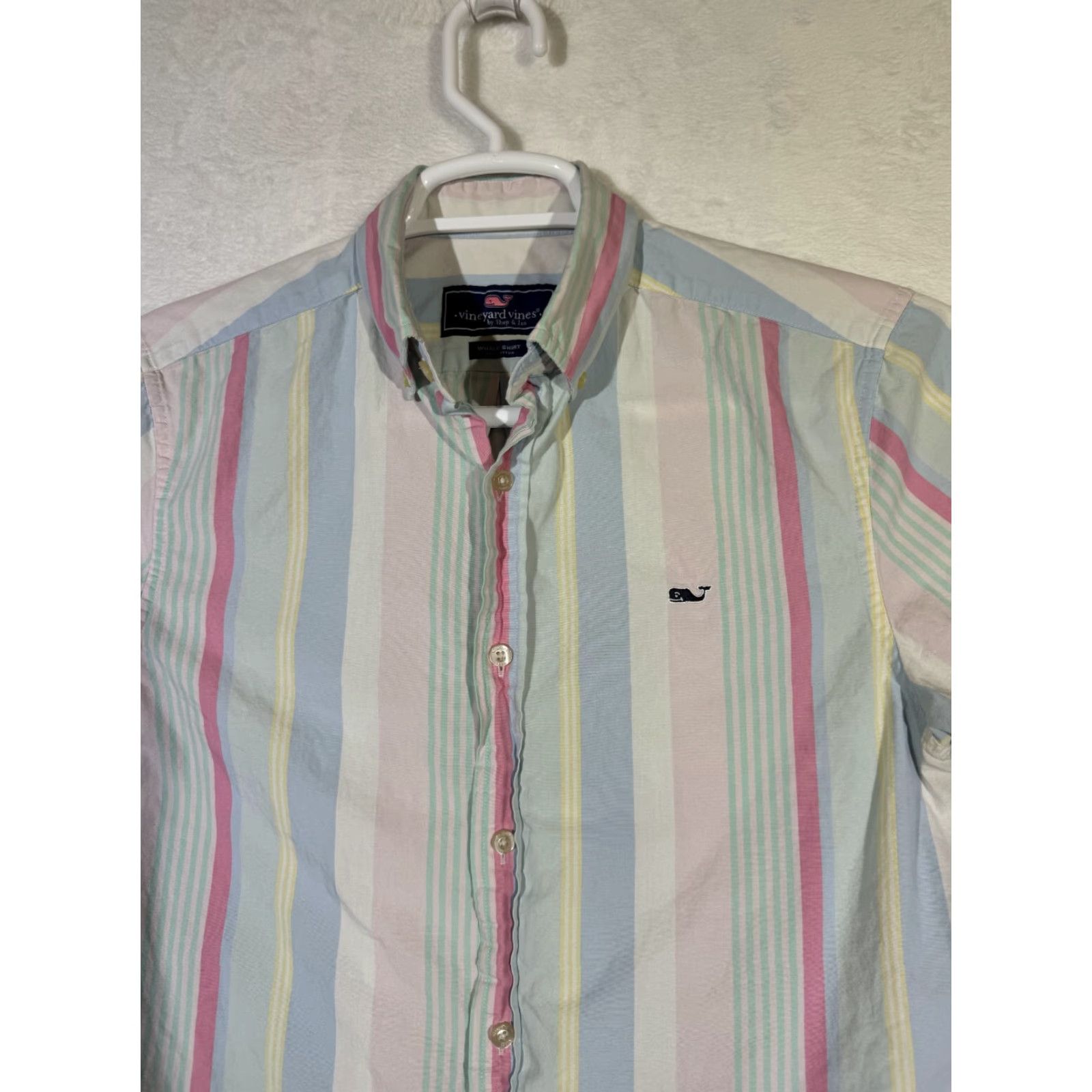 Vineyard Vines Vineyard Vines Whale Shirt Small Multicolor Striped Cotton Button-Down Shirt Womens Mens? Size US S / EU 44-46 / 1 - 5 Thumbnail