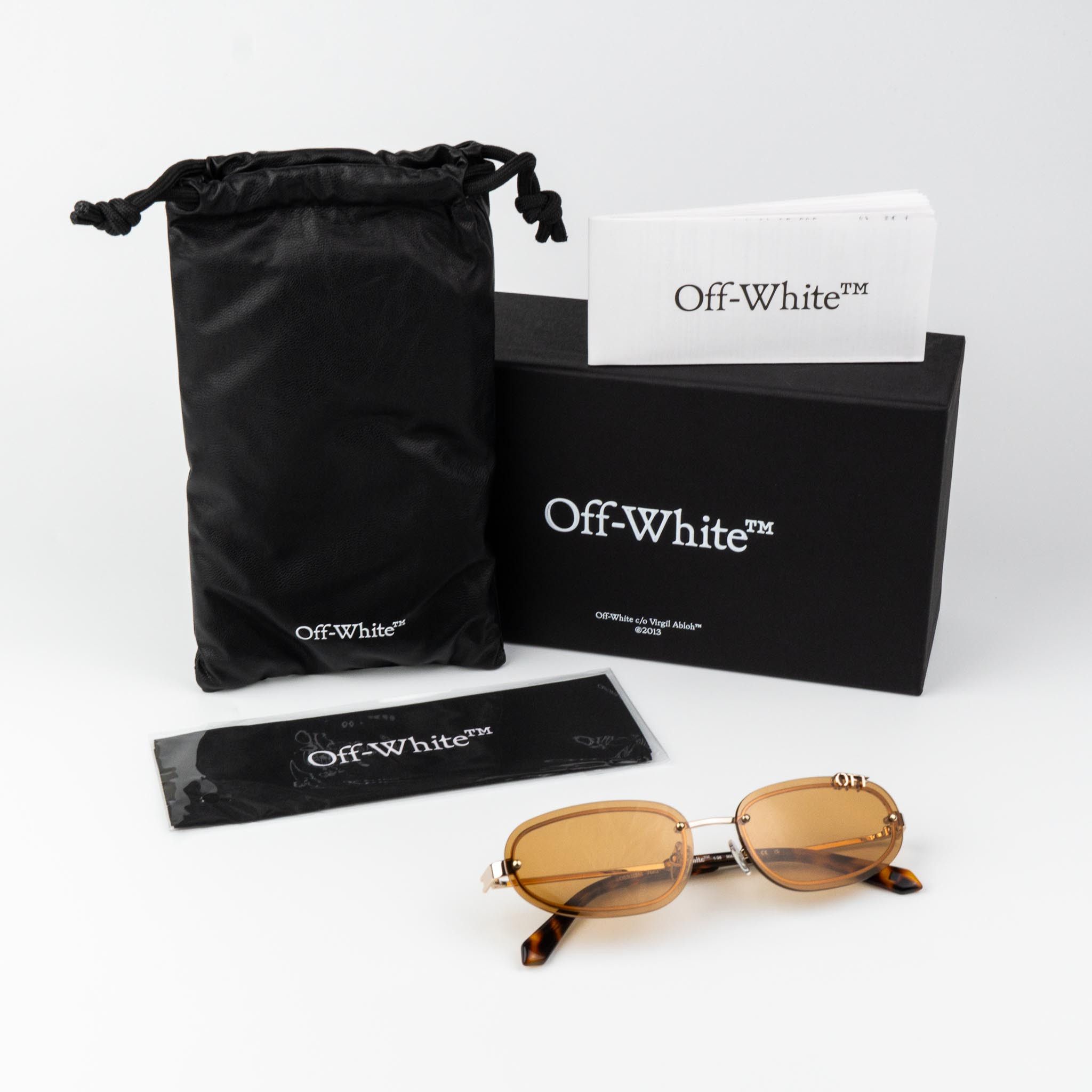 Off-White Off-White MIAMI Men Sunglasses OERI13M 7662 NEW AUTHENTIC Size ONE SIZE - 11 Thumbnail