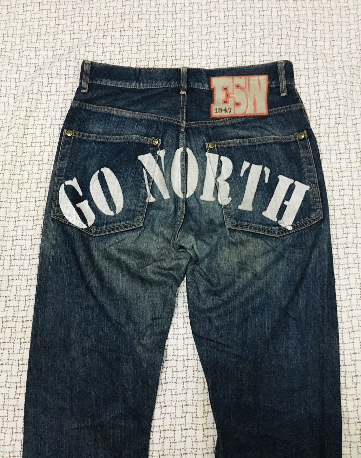 Edwin A06 Edwin Street Wear Distressed Jeans Size US 32 / EU 48 - 18 Thumbnail