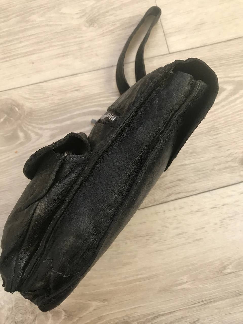 Vintage vintage leather bag/handbag Size ONE SIZE - 7 Thumbnail