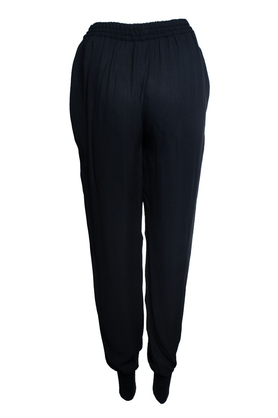 Stella McCartney Stella McCartney, black sporty sheer pantalon Size 30" / US 8 / IT 44 - 3 Thumbnail