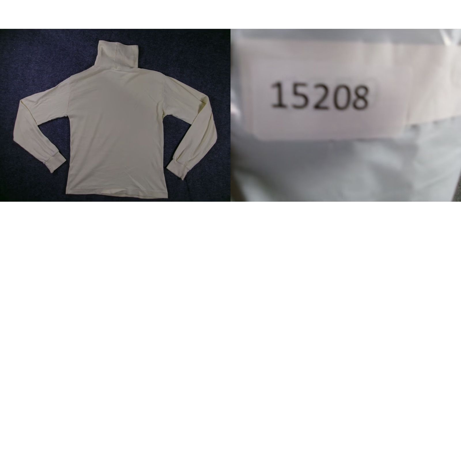 Vintage Lemon Turtleneck Womens S Yellow Long Sleeve Cotton Mock Neck Top Lightweight Blouse Slim 100% Cotton Ribbed Cuffs Classic/Fitted Sleeve Size S / US 4 / IT 40 - 8 Thumbnail