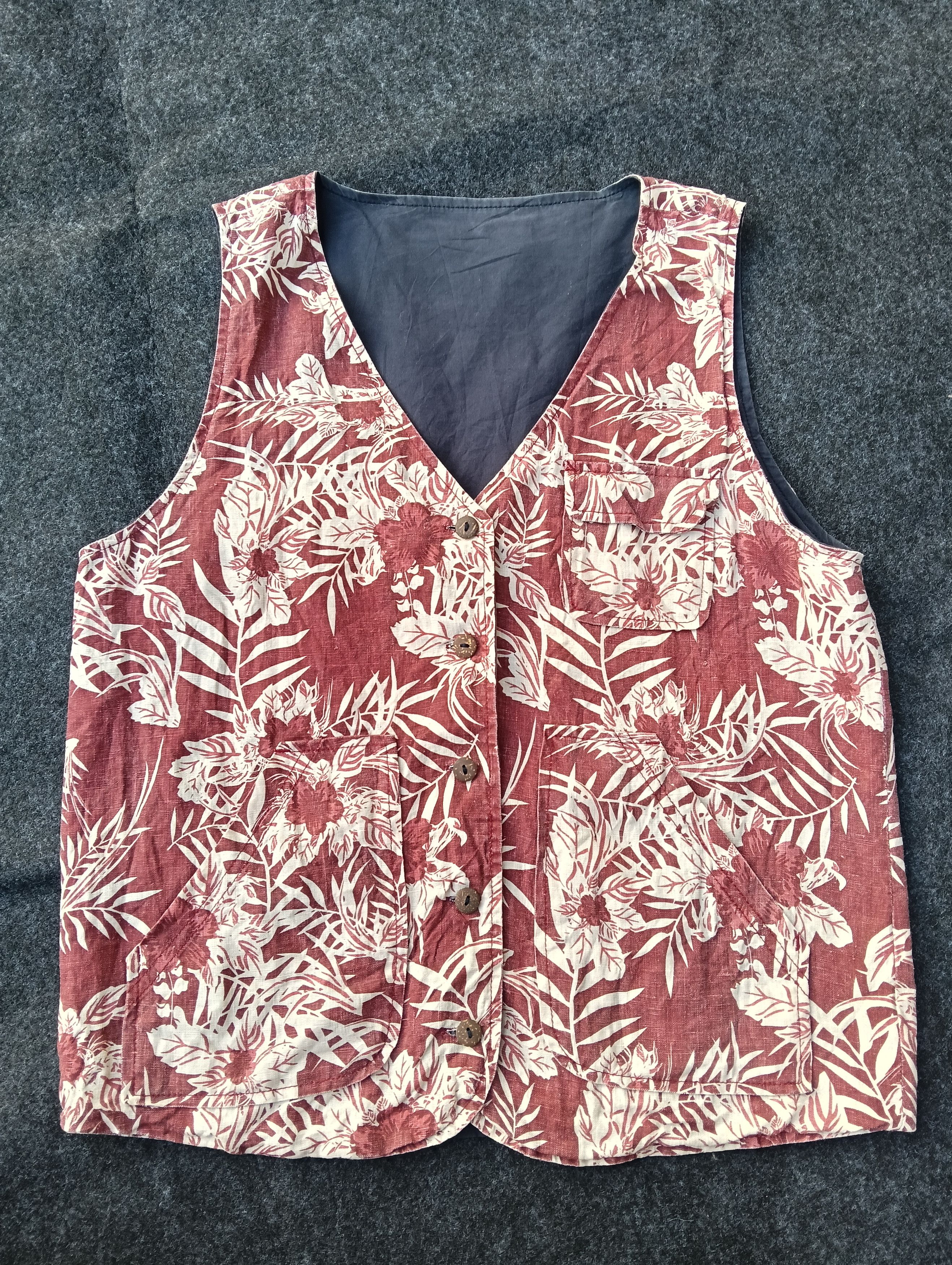 Native Native Flora women vest REVERSABLE . Size M / US 6-8 / IT 42-44 - 1 Thumbnail