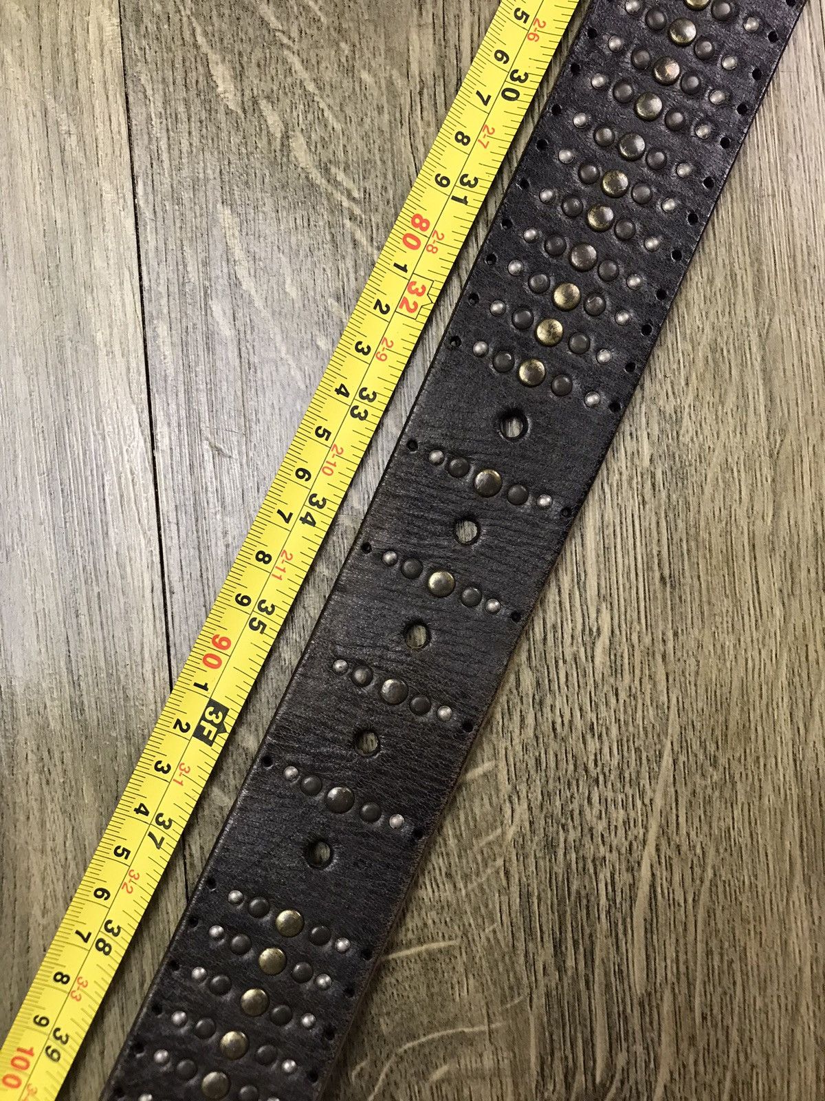 Japanese Brand × Leather STUDDED LEATHER WAIST BELT STEAMPUNK Size ONE SIZE - 17 Thumbnail