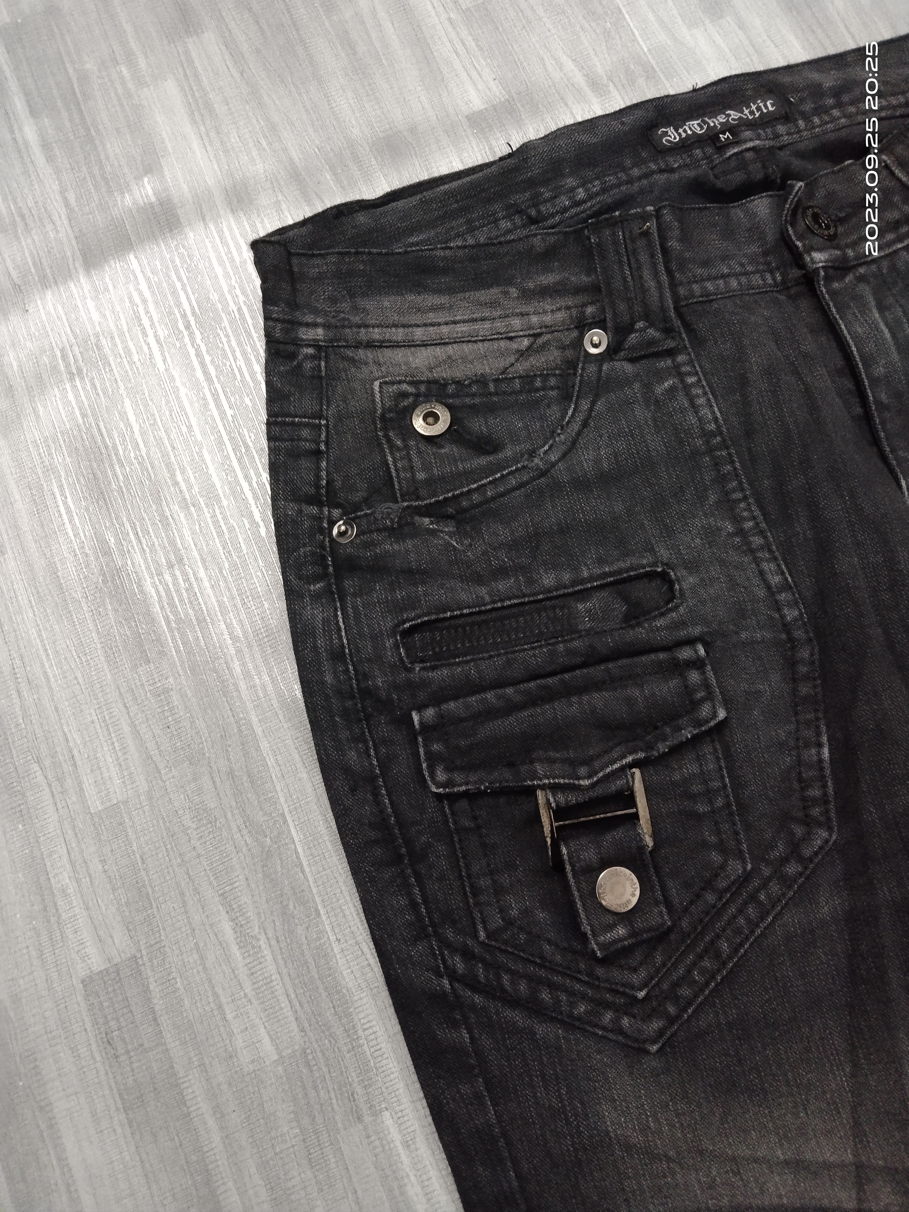 semanticdesign SICK WASHED BLACK SEMANTIC DESIGN DENIM PANTS Size US 30 / EU 46 - 6 Thumbnail