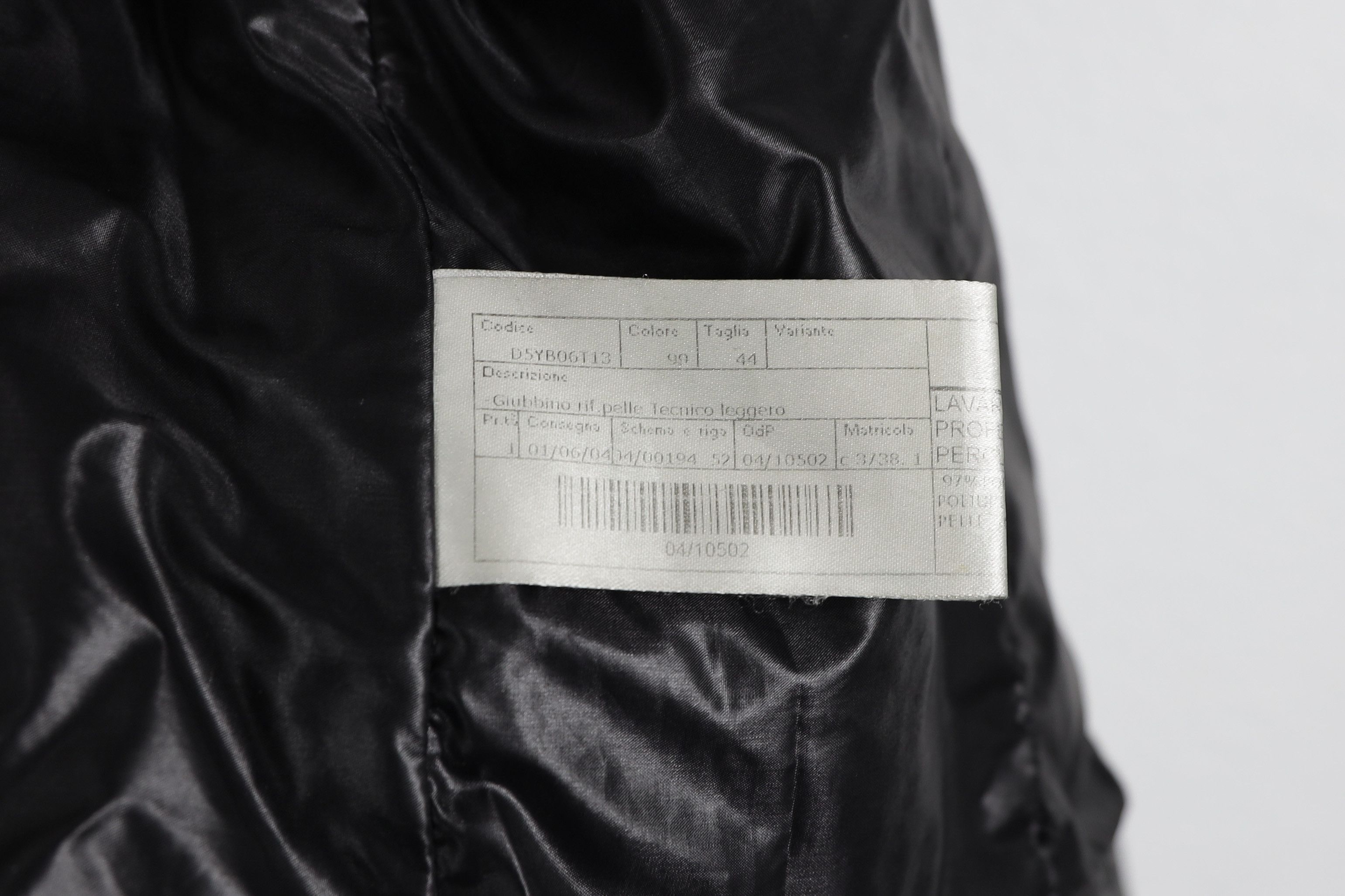 Ermanno Scervino Ermanno Scervino Nylon Leather Collar Design Biker Jacket Size M / US 6-8 / IT 42-44 - 10 Thumbnail