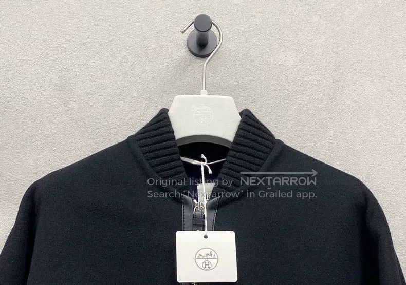 Hermes Hermes Black Flight Jacket Size XS / US 0-2 / IT 36-38 - 4 Thumbnail