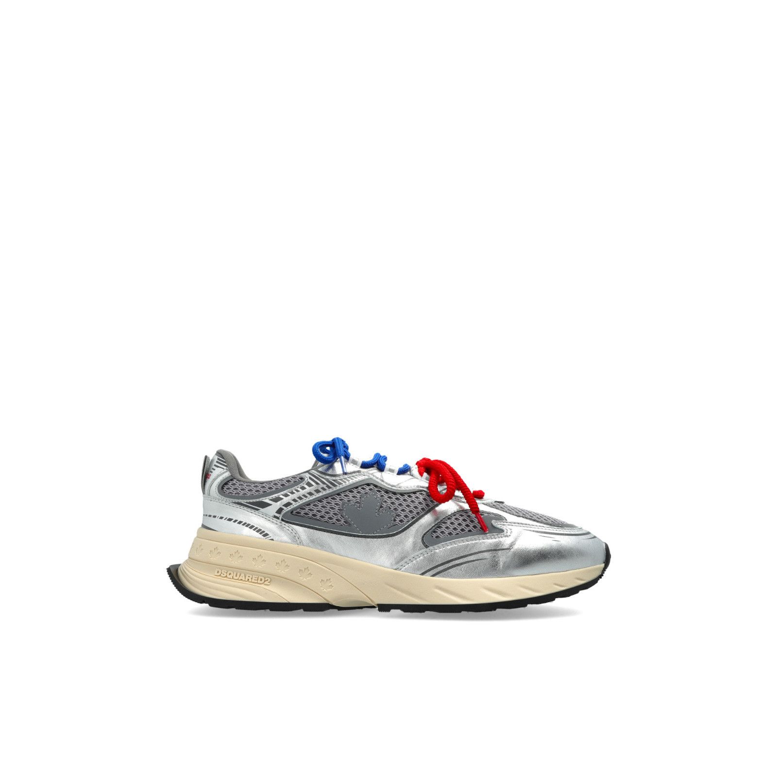 DSQUARED2 Sprinter Silver Sneakers New And Authentic (Men's
